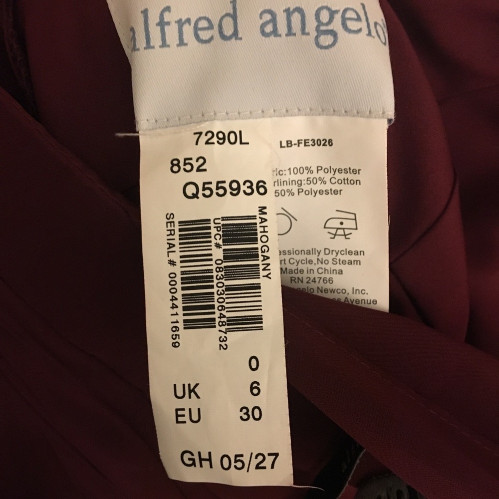 Alfred Angelo bridesmaid dress